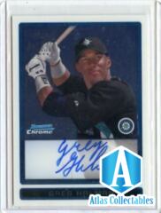 2009 BOWMAN CHROME #BCP113 GRET HALMAN AUTOGRAPH AUTO - SEATTLE MARINERS